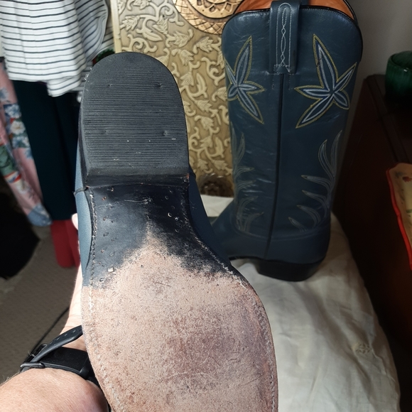 Mens Tony Mora Western Boots - Picture 4 of 4